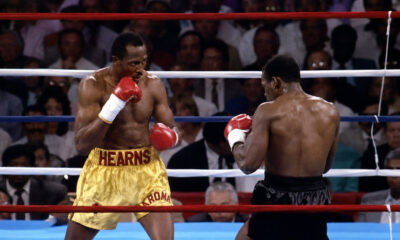 "Tommy 'Hitman' Hearns Reflects on His Powerful Knockout Victory Over Barkley"