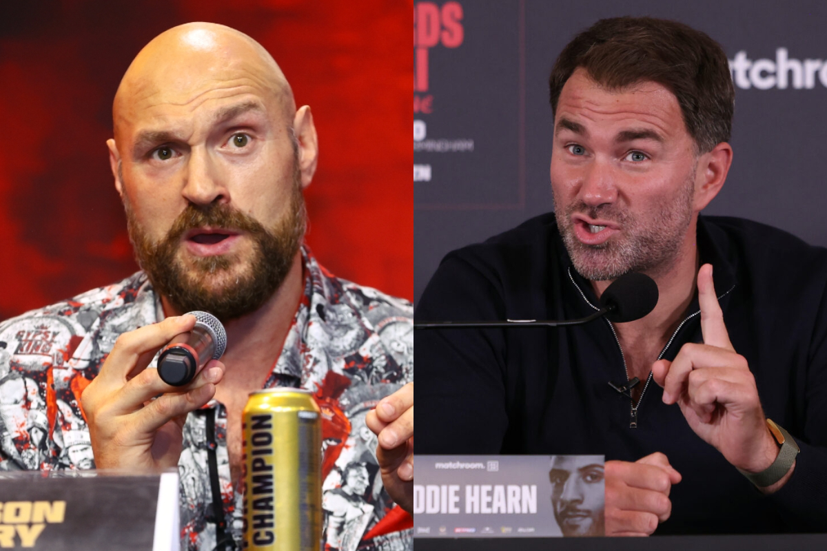 Tyson Fury slams 'little jealous f*cker' Eddie Hearn amid hostile Anthony Joshua fight talks