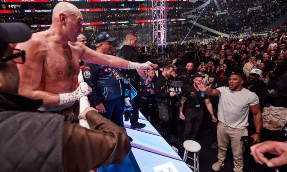 Tyson Fury calls for trilogy bout with Oleksandr Usyk after Anthony Joshua 'sh*t his pants'