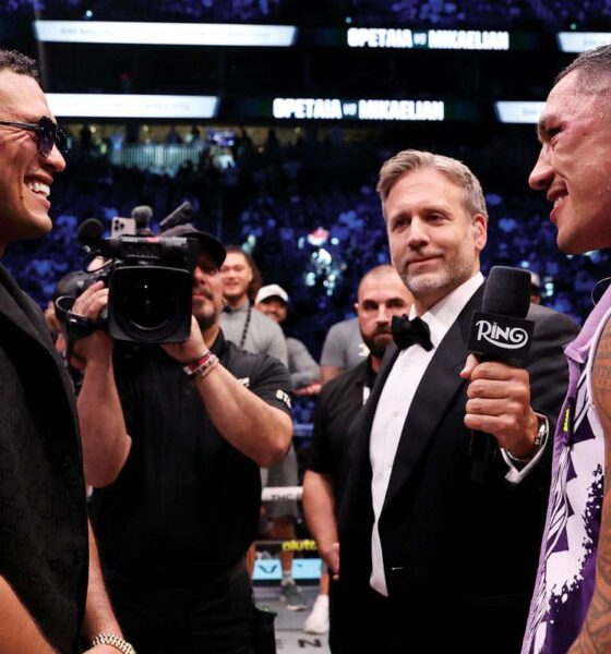 "David Benavidez Announces Fight Date with Jai Opetaia Following Opetaia's Victory Over Noel Mikaelian"