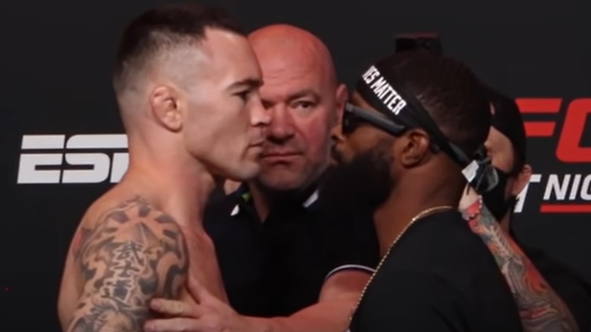 Tyron Woodley explains why he's not interested in wrestling Colby Covington in RAF: 'More of a thing for him'