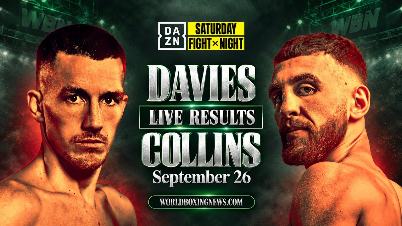 "Davies vs Collins & Heaney vs Warburton II Results: Full Fight Recap"