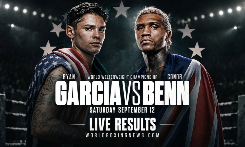 Ryan Garcia vs Conor Benn Live Results: Las Vegas Showdown Highlights