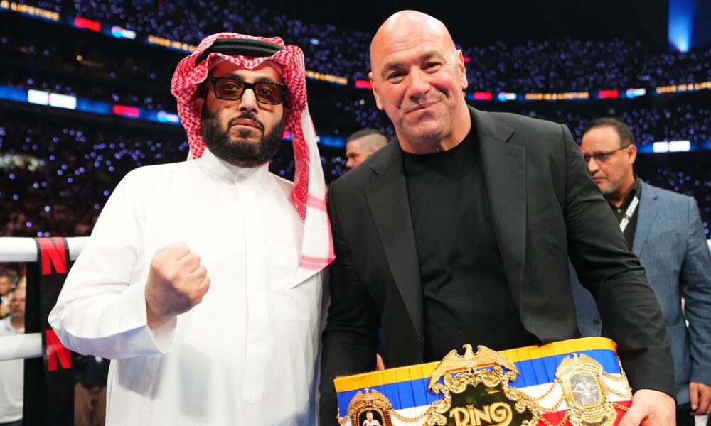 Max Kellerman claims he knows Dana White&rsquo;s role for Tyson Fury vs. Anthony Joshua; White responds