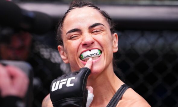 Norma Dumont celebrates Ailin Perez UFC fight for chance to do &lsquo;what I want to do without getting arrested&rsquo;