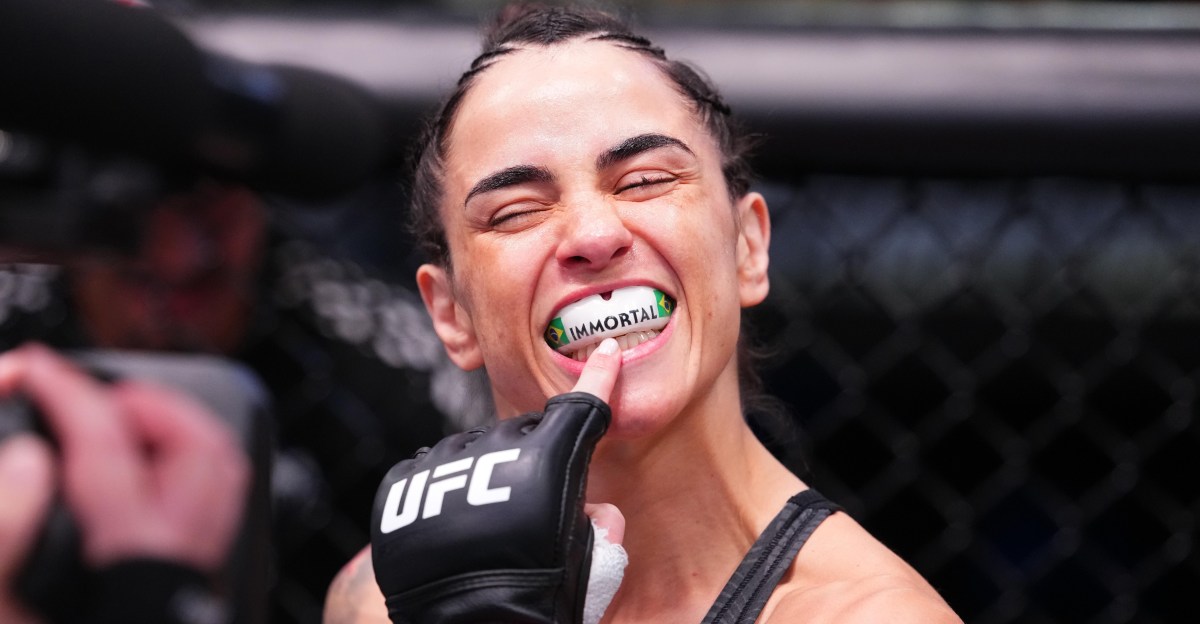Norma Dumont celebrates Ailin Perez UFC fight for chance to do &lsquo;what I want to do without getting arrested&rsquo;