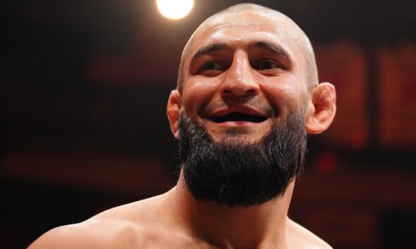 Khamzat Chimaev reacts to rumored Nassourdine Imavov vs. Sean Strickland title fight