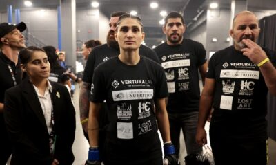 Alex Pereira&rsquo;s sister books fight on Contender Series