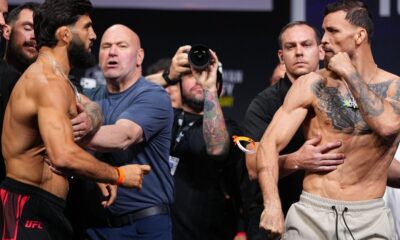 Video: Arman Tsarukyan and Mauricio Ruffy have to be separated at UFC 331 final faceoff