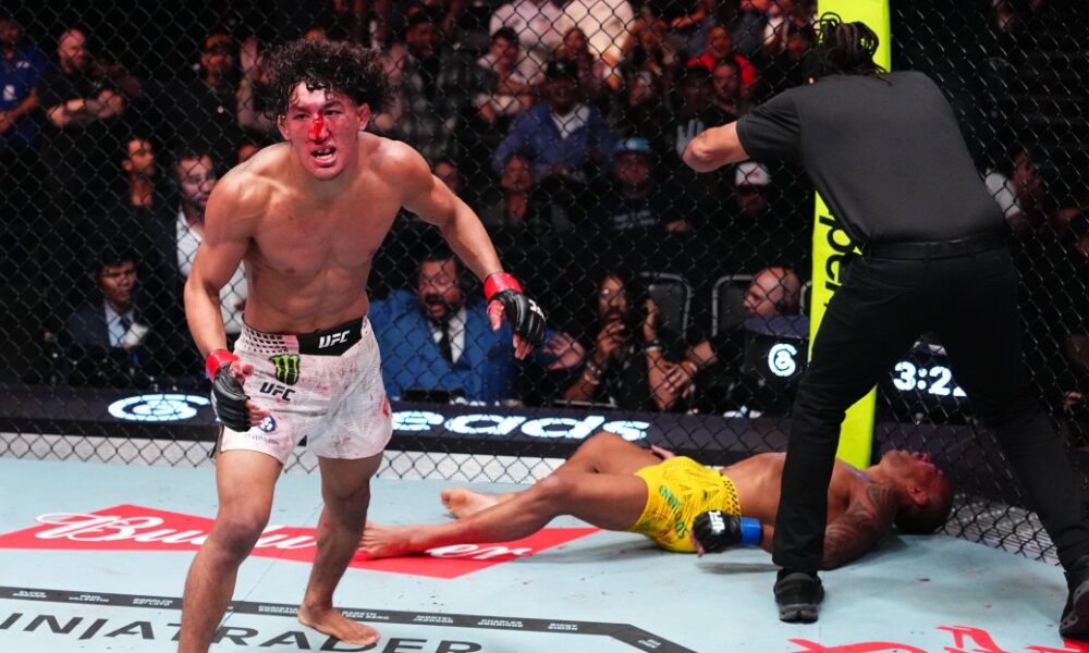 Raoni Barcelos&rsquo; coach shares medical update after scary UFC Vegas 121 fight ending