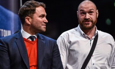 Tyson Fury vs. Anthony Joshua reportedly in jeopardy, Fury responds to &lsquo;s***house cowards&rsquo; Anthony Joshua and Eddie Hearn