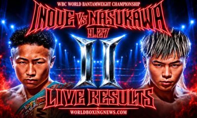 Takuma Inoue vs Tenshin Nasukawa II Live Results and Highlights