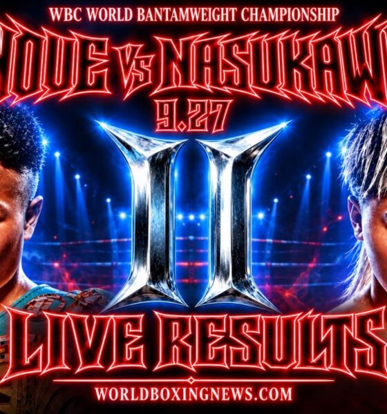 Takuma Inoue vs Tenshin Nasukawa II Live Results and Highlights