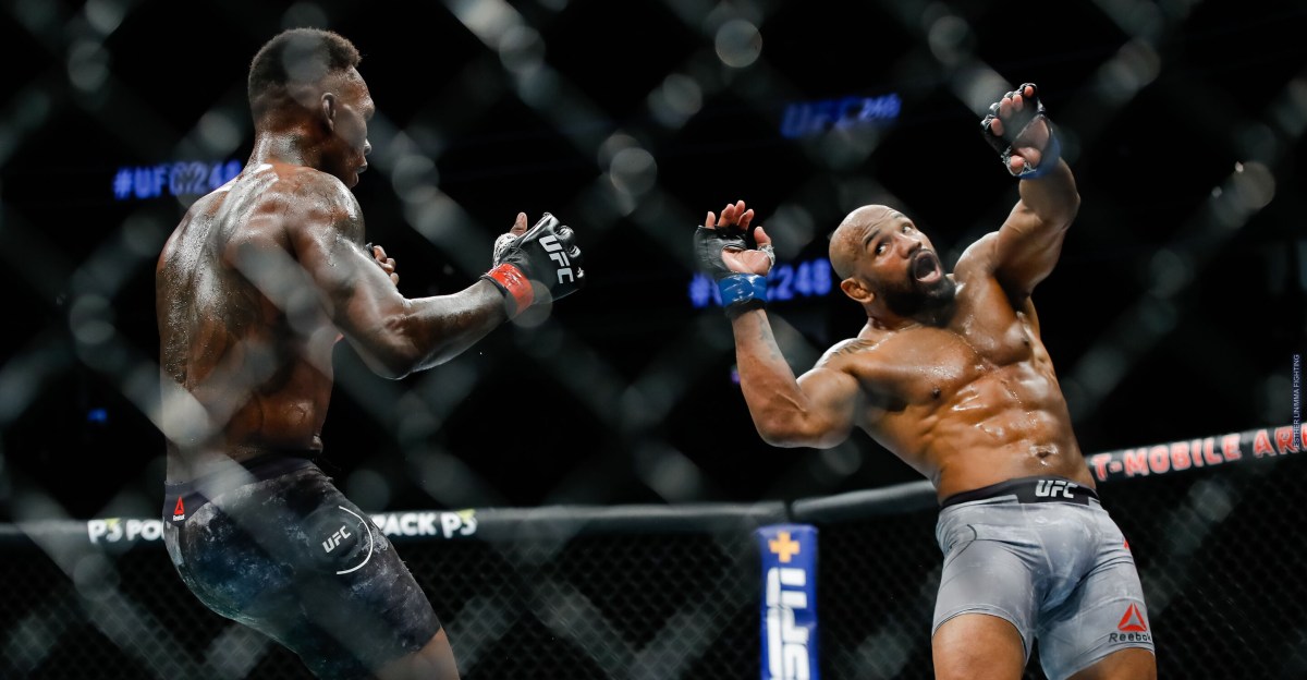 Israel Adesanya looks back on &lsquo;one of the most boring fights in history&rsquo; with Yoel Romero