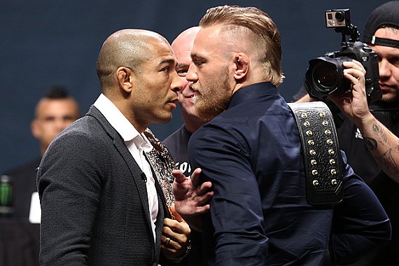Conor McGregor gets unexpected UFC title backing from Jose Aldo