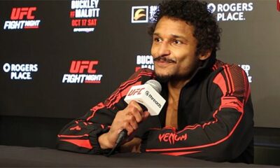 UFC fighter explains nose-picking moment before Dana White handshake