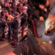 Police officer delivers KO slam to UFC Edmonton fan during wild crowd brawl (Video)