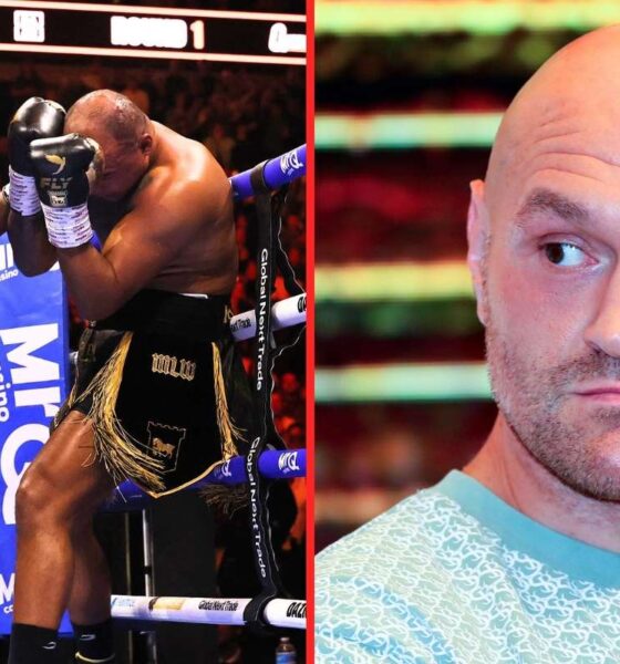 Tyson Fury Responds to Ben Davison's Towel Decision in Dubois vs Wardley Rematch
