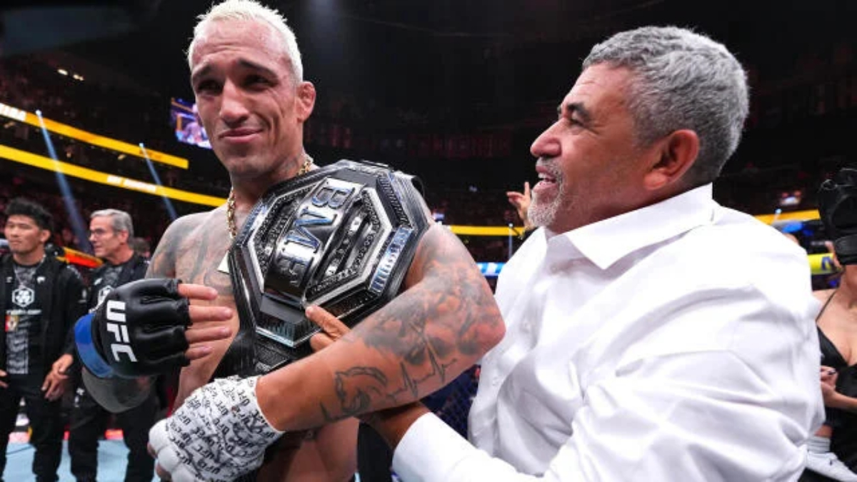 Charles Oliveira set to defend BMF title in the main event of UFC 335