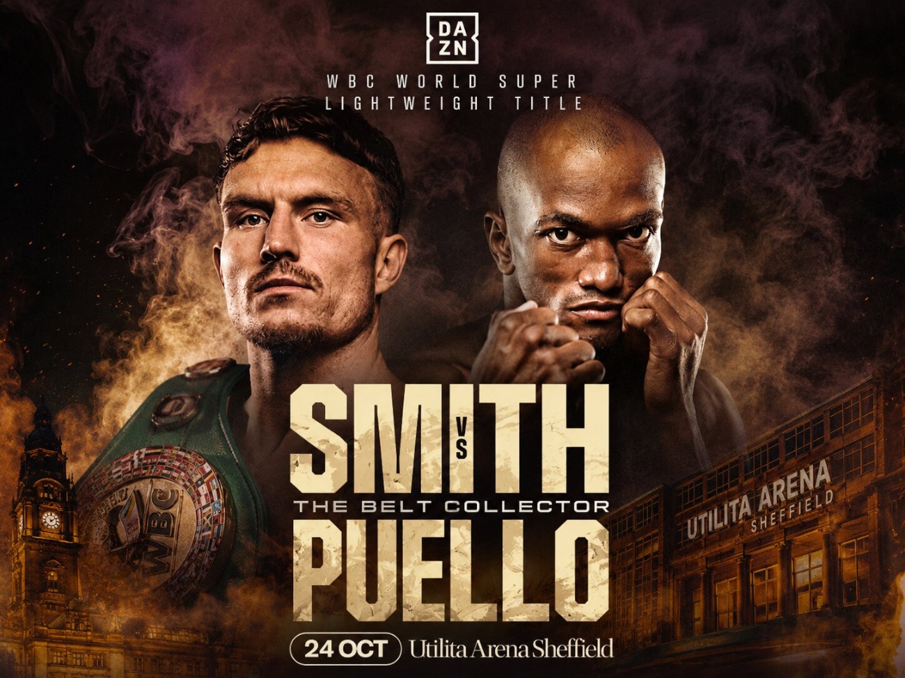 "WBC World Title Bout: Smith vs Puello - A Clash of Champions"