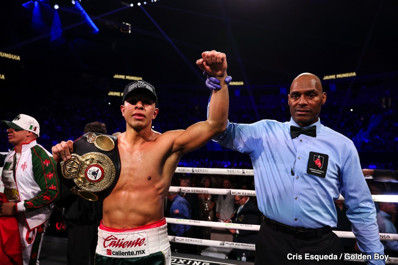 "Jaime Munguia Targets Melikuziev Showdown in 2024"