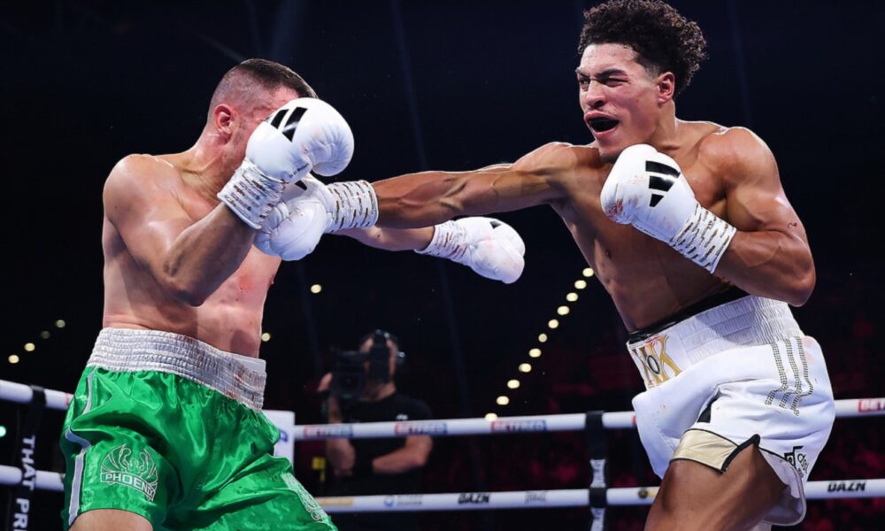 "Odel Kamara Secures Victory in Debut Fight Despite Struggling in Final Round"