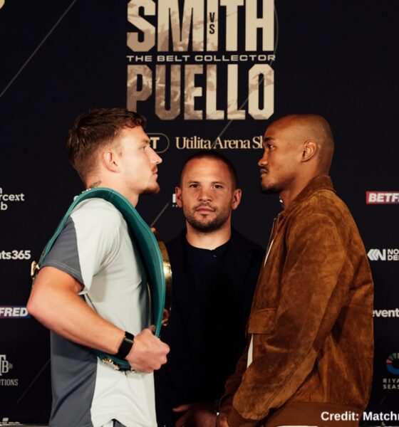 "Alberto Puello Aims to Upset Dalton Smith in Upcoming Match"