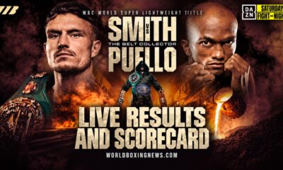 Dalton Smith vs Alberto Puello Live Results: Sheffield Showdown Highlights