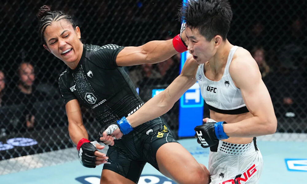 Wang Cong admits she has 'regrets' following UFC 332 loss in title fight against Natalia Silva