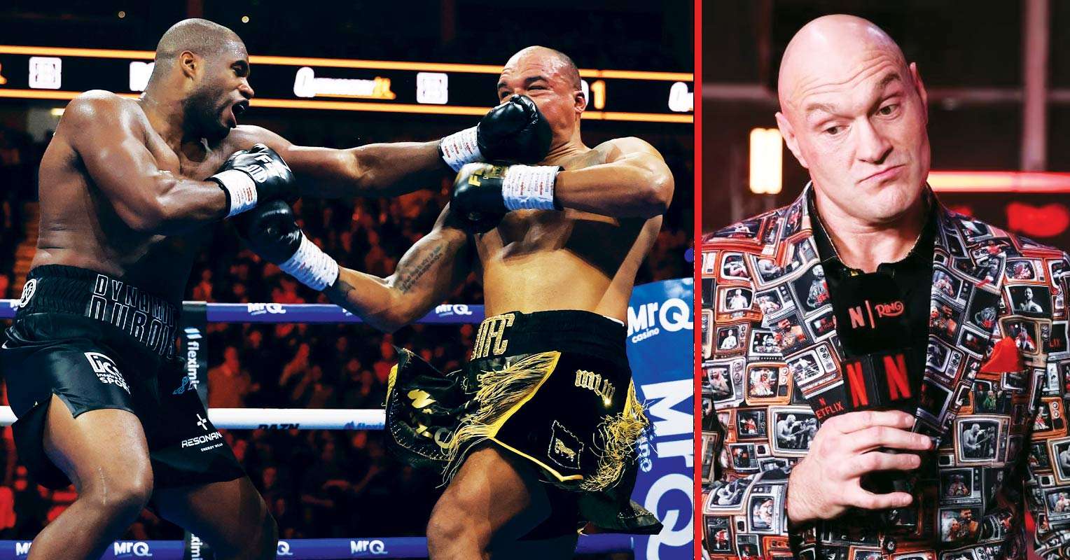 "Tyson Fury Analyzes Daniel Dubois' Knockout Victory Against Fabio Wardley"