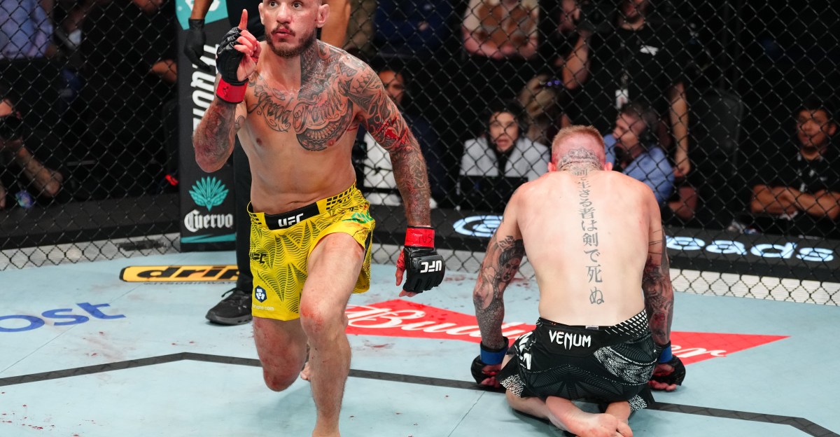 Renato Moicano explains why he should be Ilia Topuria&rsquo;s next opponent: &lsquo;He needs an easy fight&rsquo;