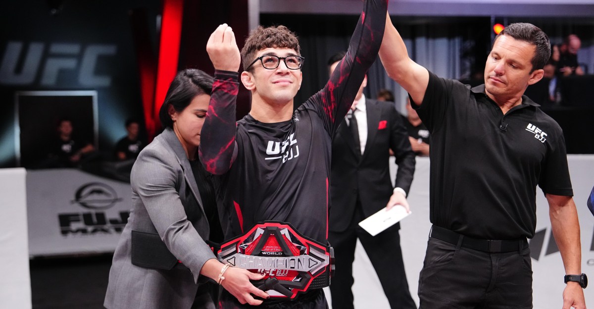 Mikey Musumeci vacates UFC BJJ title to &lsquo;prioritize my training for MMA&rsquo;