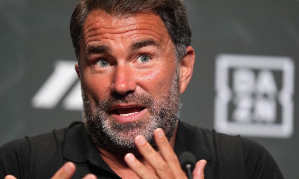 Eddie Hearn blames Dana White&rsquo;s &lsquo;arrogance&rsquo; for nasty rhetoric in lead-up to Fury vs. Joshua: &lsquo;They&rsquo;re control freaks&rsquo;