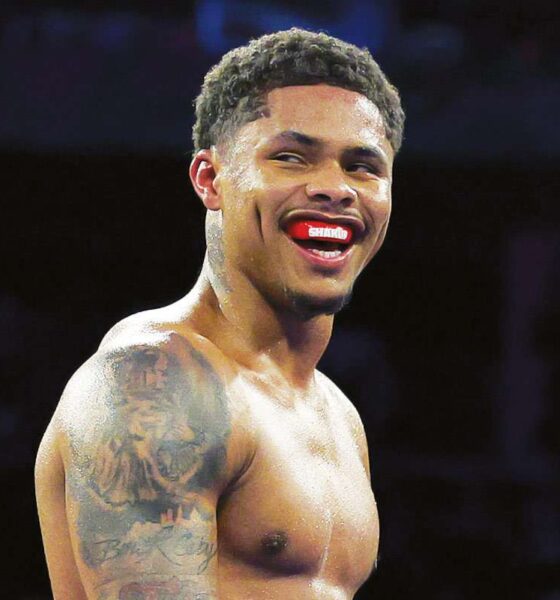 "Shakur Stevenson Calls for Stadium Showdown: A World Title Fight Reminiscent of Mayweather vs Hatton"
