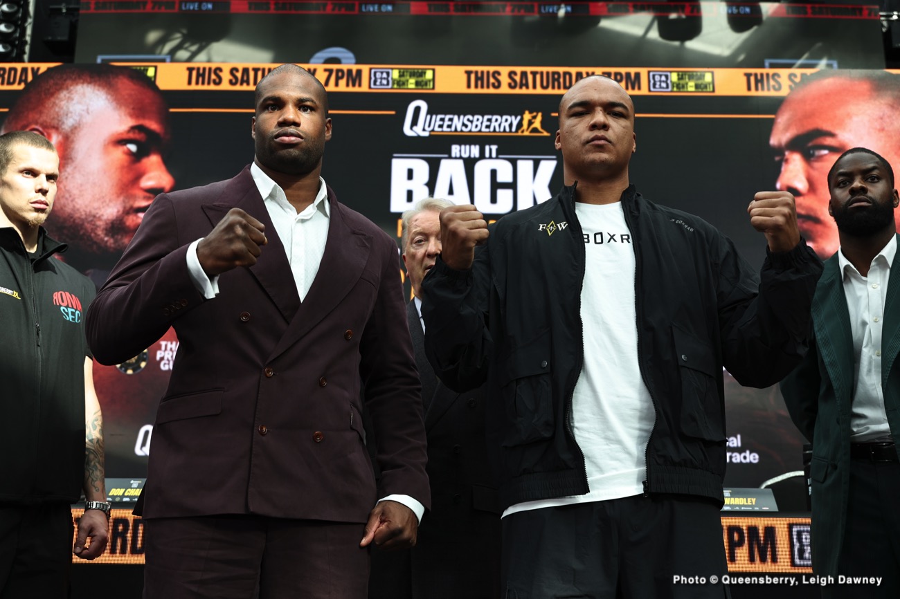 "Frank Warren Rates Dubois vs Wardley Rematch as an Even Fight"